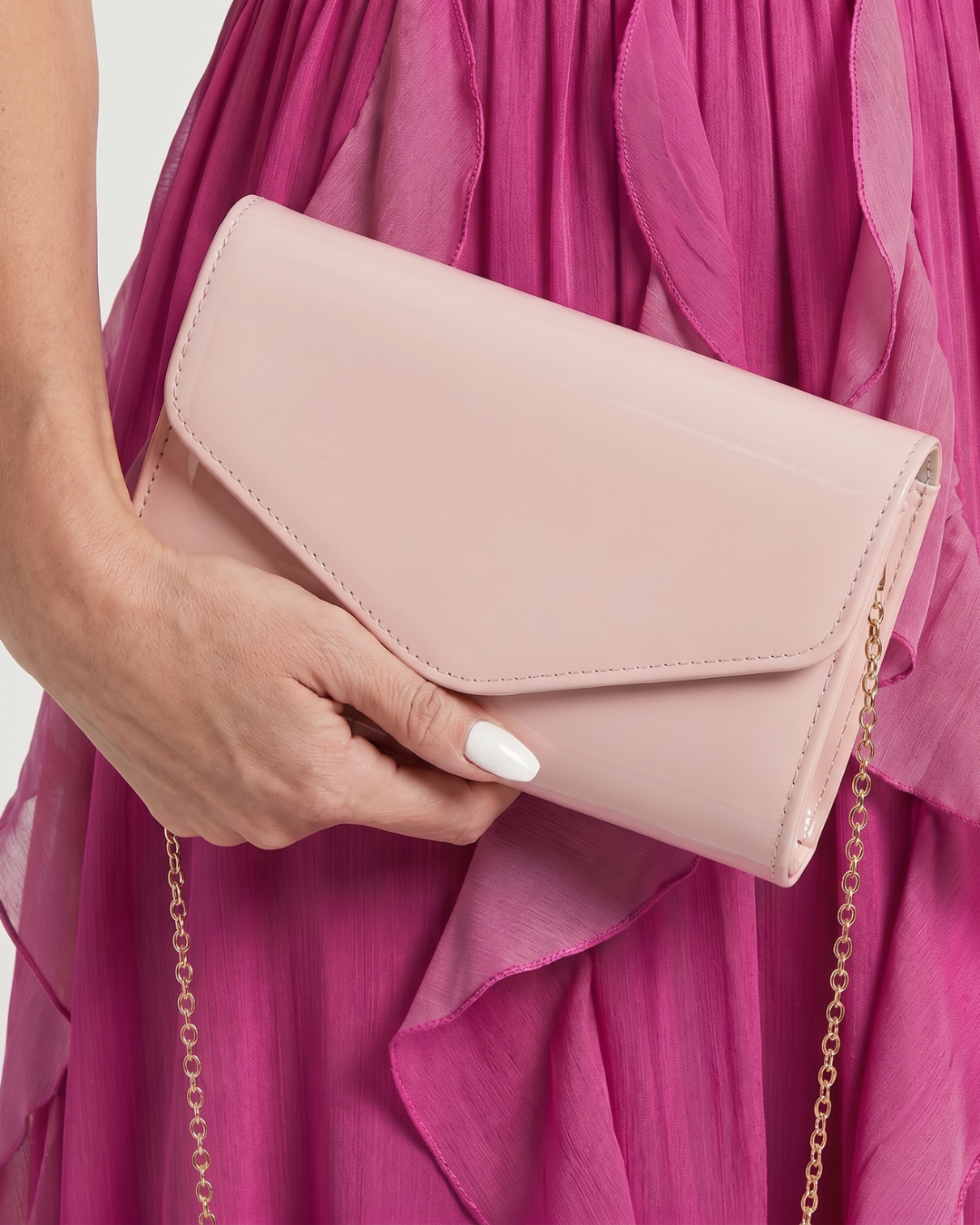 Calista | Envelope Flap Compact Clutch Bag
