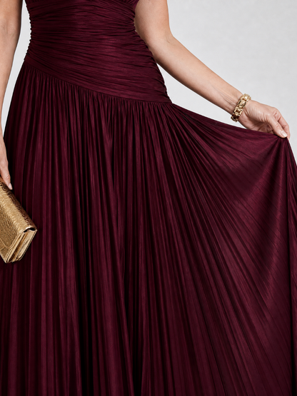 LEMAR | Sleeveless V-Neck Midi Dress