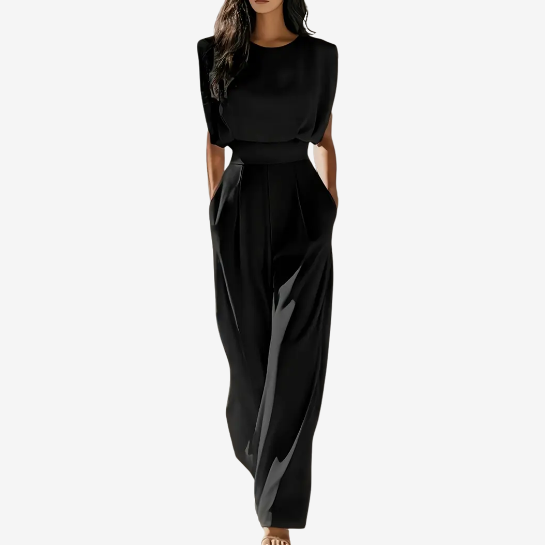 Ariia™ | Jumpsuit with Defined Waist