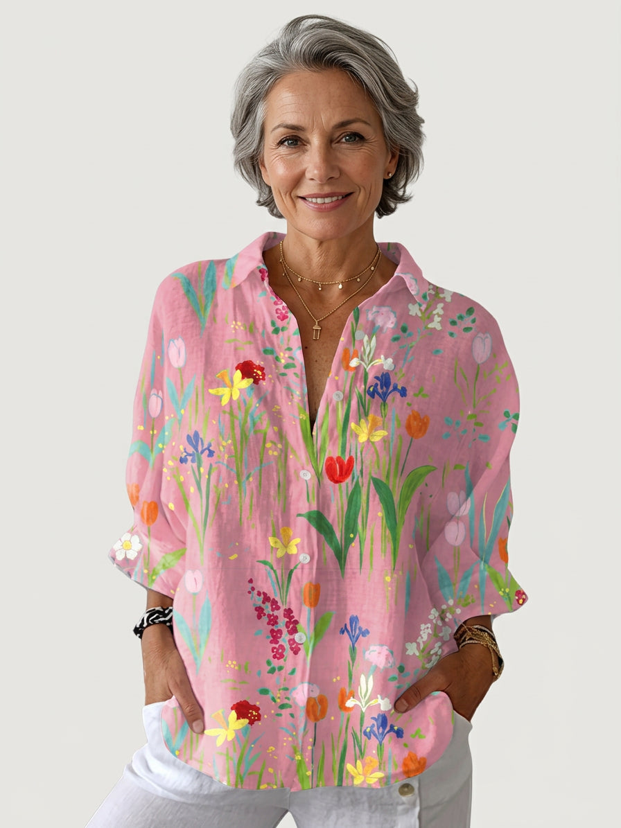 Fiona | Spring Garden Blouse