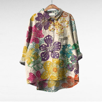 Esmée | Floral Artistic Blouse