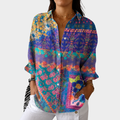 Eileen | Floral Patchwork Shirt