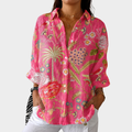 Anita | Garden Print Shirt