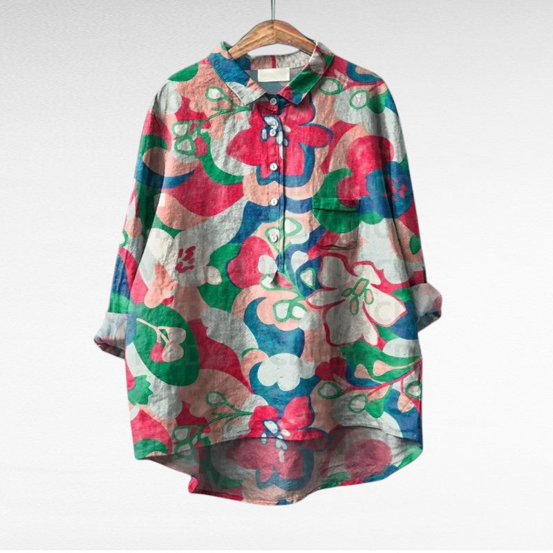 Esmée | Floral Artistic Blouse