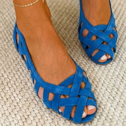 Caterina | Colorful Braided Comfort Sandals