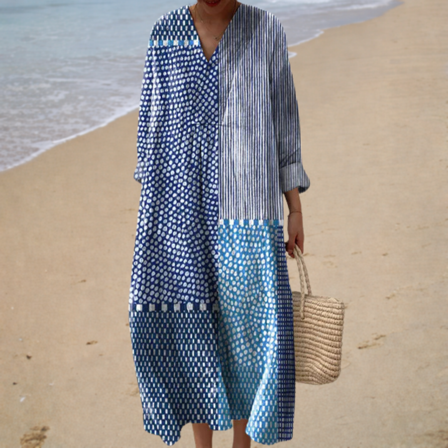 Thérèse | Maxi Dress Graphic - women's dress