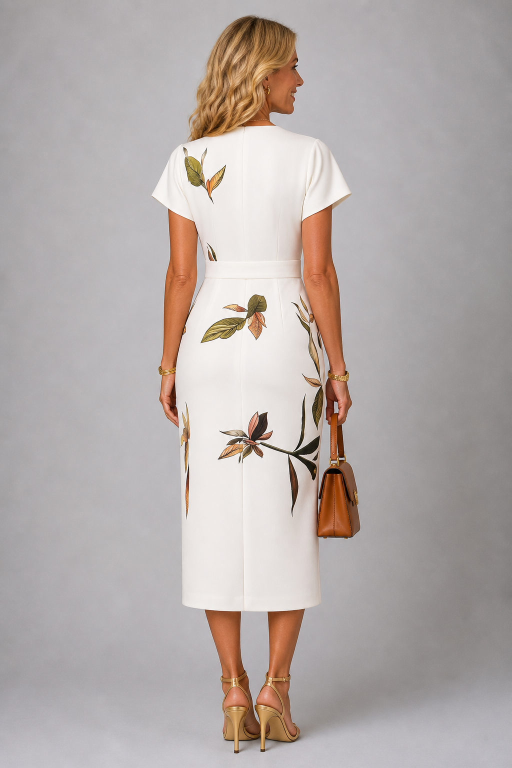 Ivory Bloom Jurk