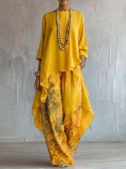 Ginevra | Asymmetrical Floral Set