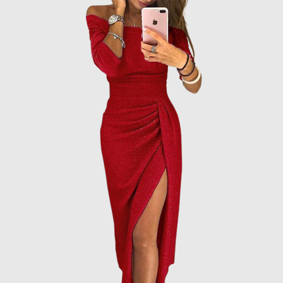Lily | Chic Halter Maxi Dress