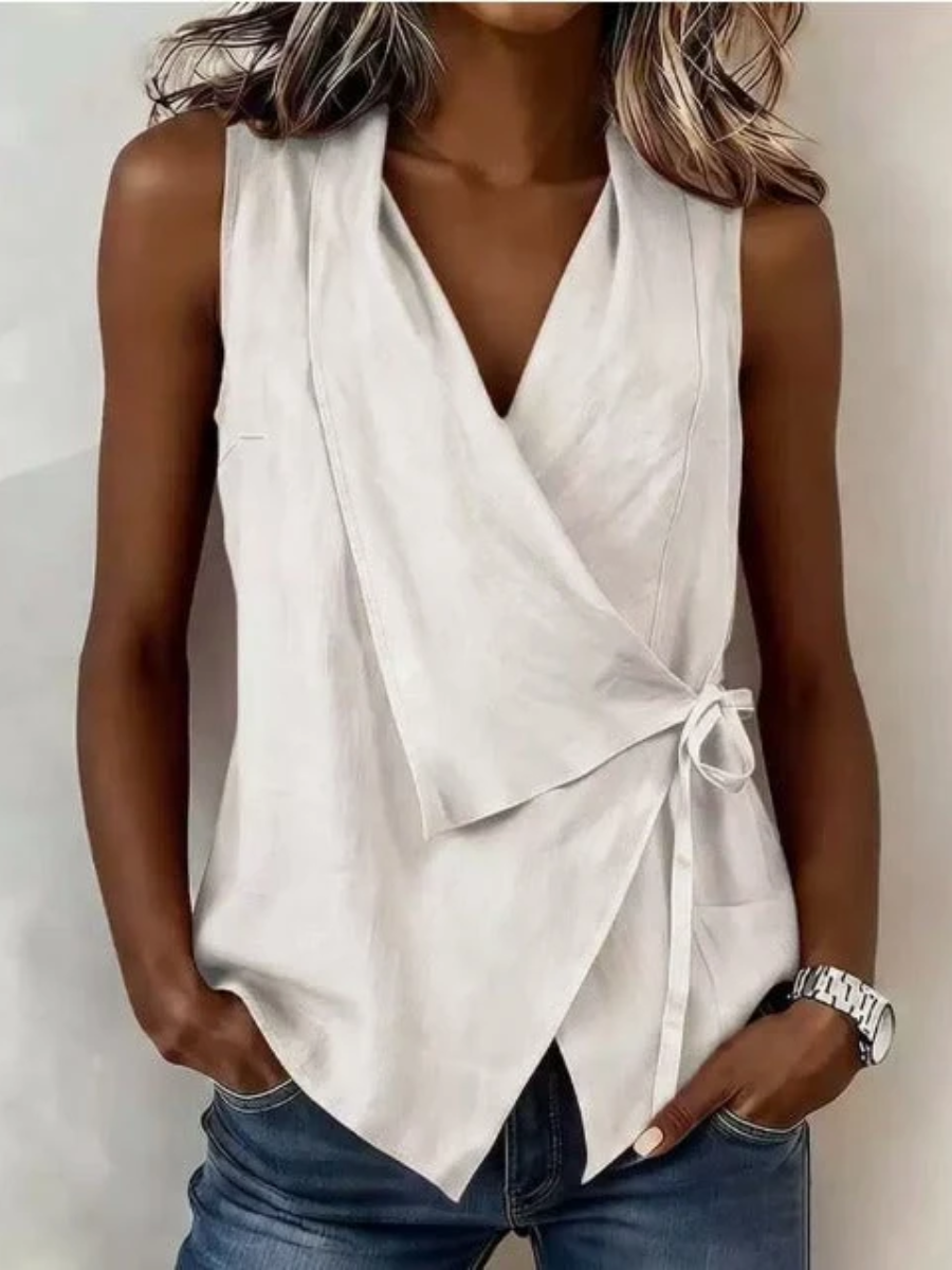 Loretta | Sleeveless Blouse