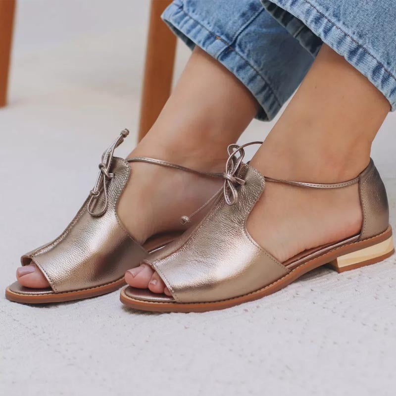 LILLIANA | STRAP STYLE LEATHER SANDALS