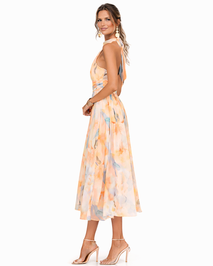 Elza | Halter-Neck Dress