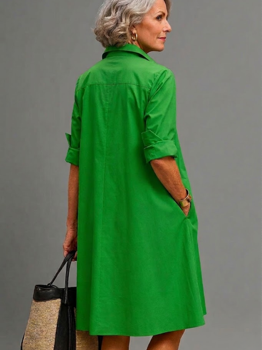 Riley | Refined Elegant Midi Dress