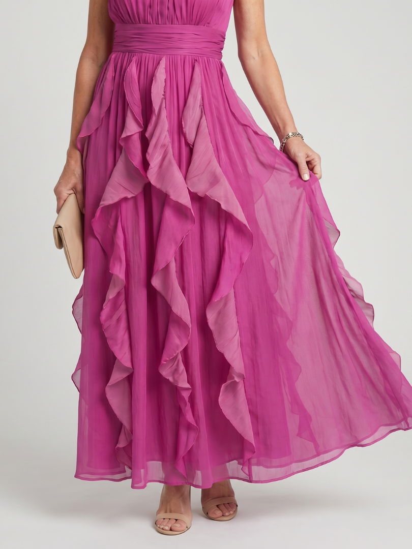 OREA | Ruffle Maxi Dress