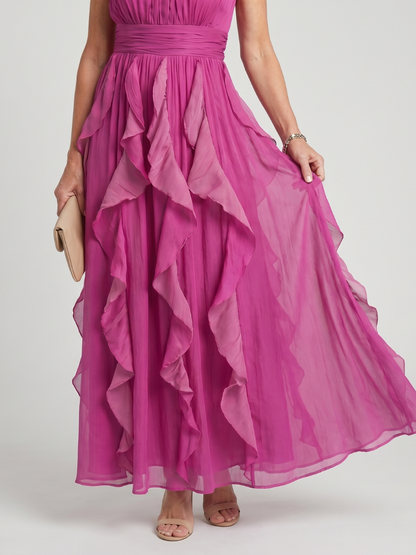 OREA | Ruffle Maxi Dress