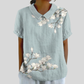 Aurore | Floral Placée Blouse