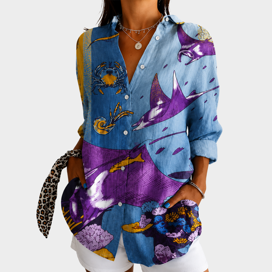 Yvonne | Coastal Reef Shirt