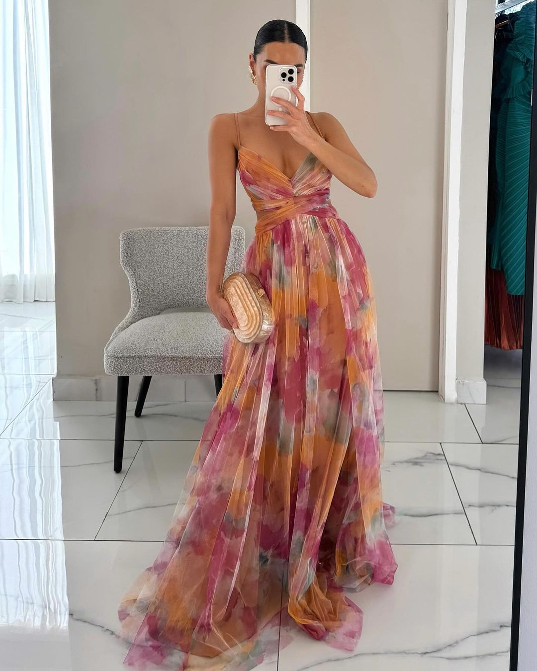 Giselle | Chiffon Maxi Dress