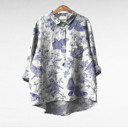 Séraphine | Floral Artistic Blouse