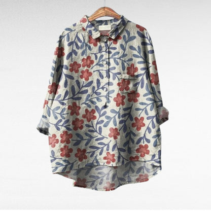 Séraphine | Floral Artistic Blouse