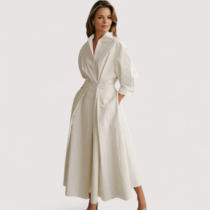 Marica | Elegant Comfort Maxi Dress - women's dress