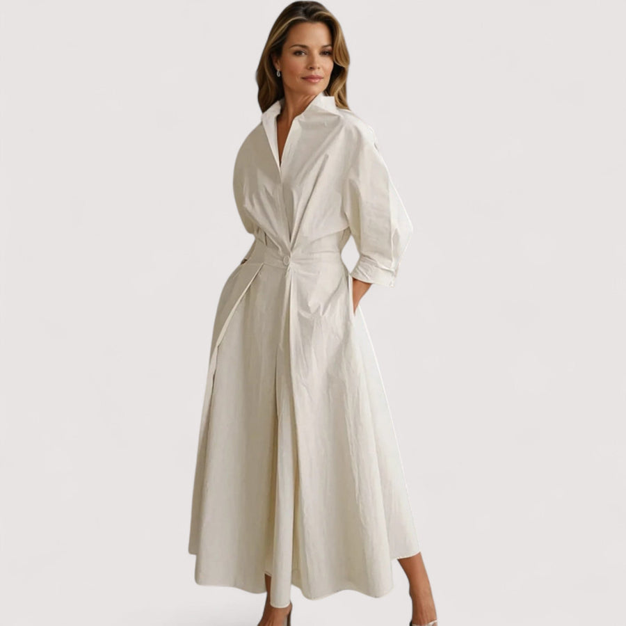 Marica | Elegant Comfort Maxi Dress - women's dress