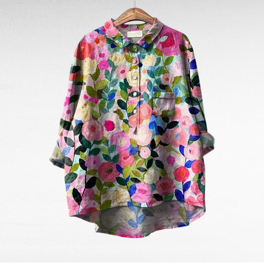 Séraphine | Floral Artistic Blouse