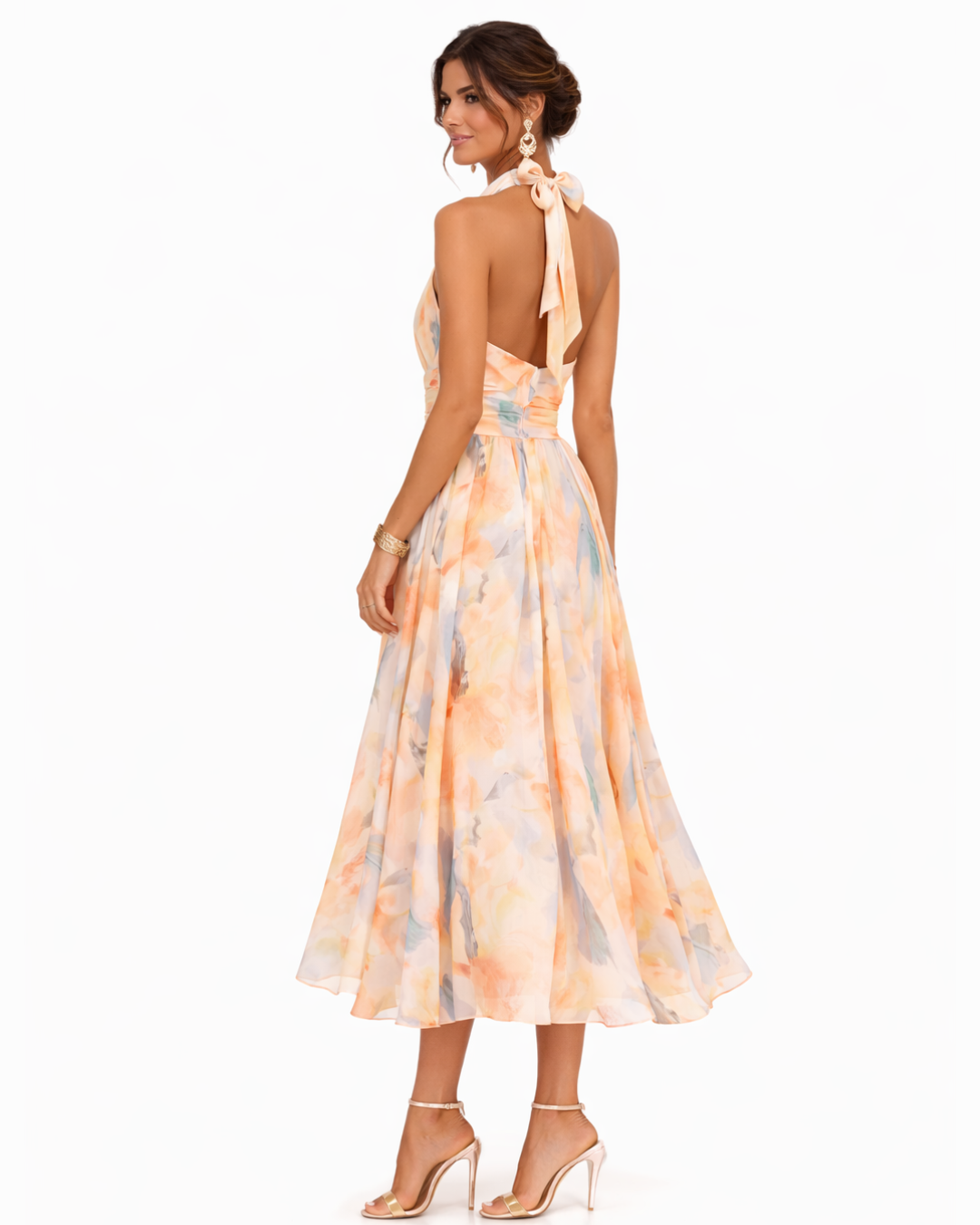 Elza | Halter-Neck Dress