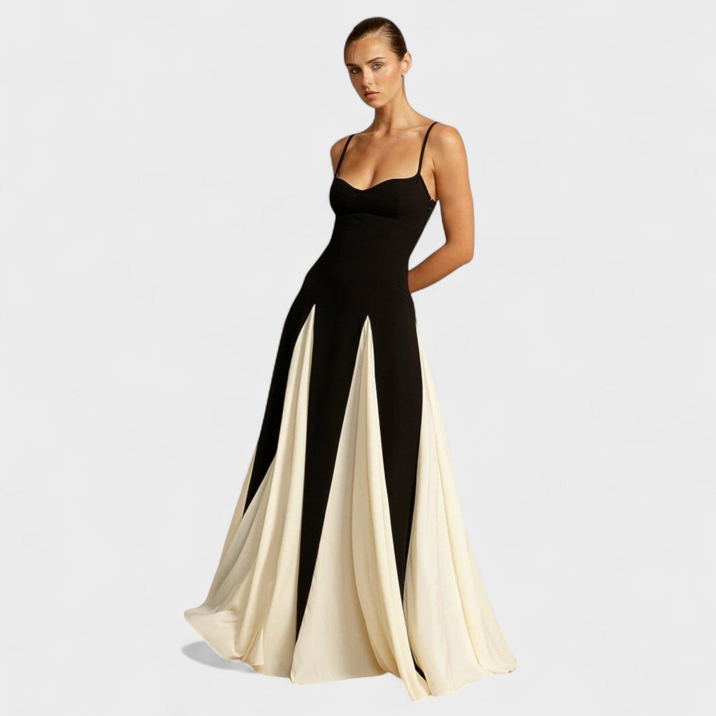 Mladenka | Two-Tone Gala Dress