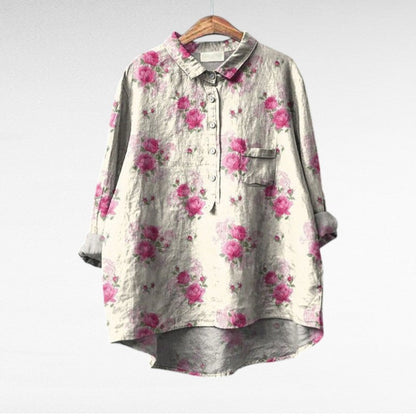 Séraphine | Floral Artistic Blouse