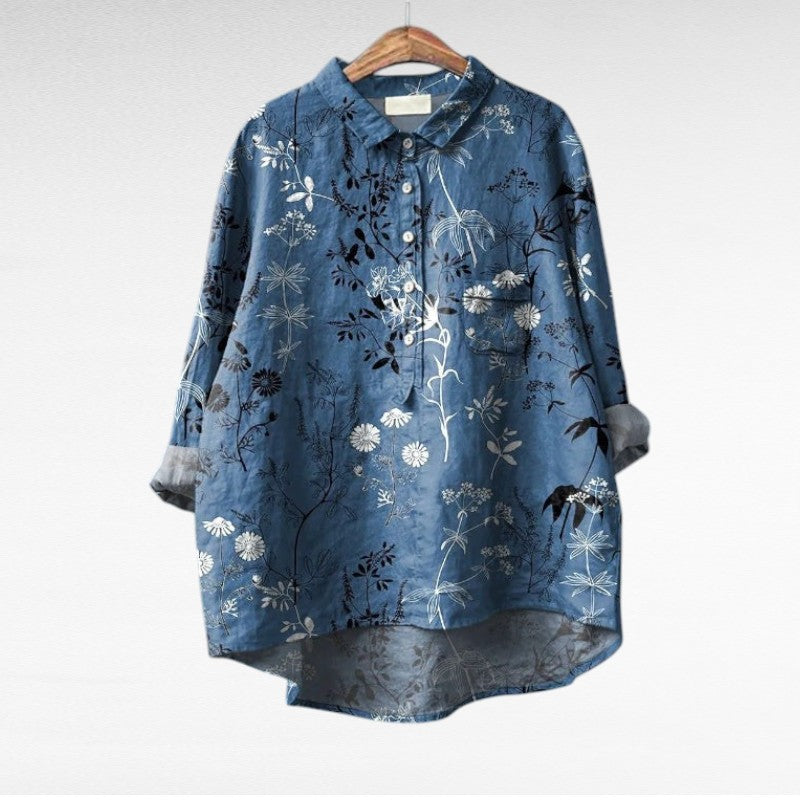Séraphine | Floral Artistic Blouse