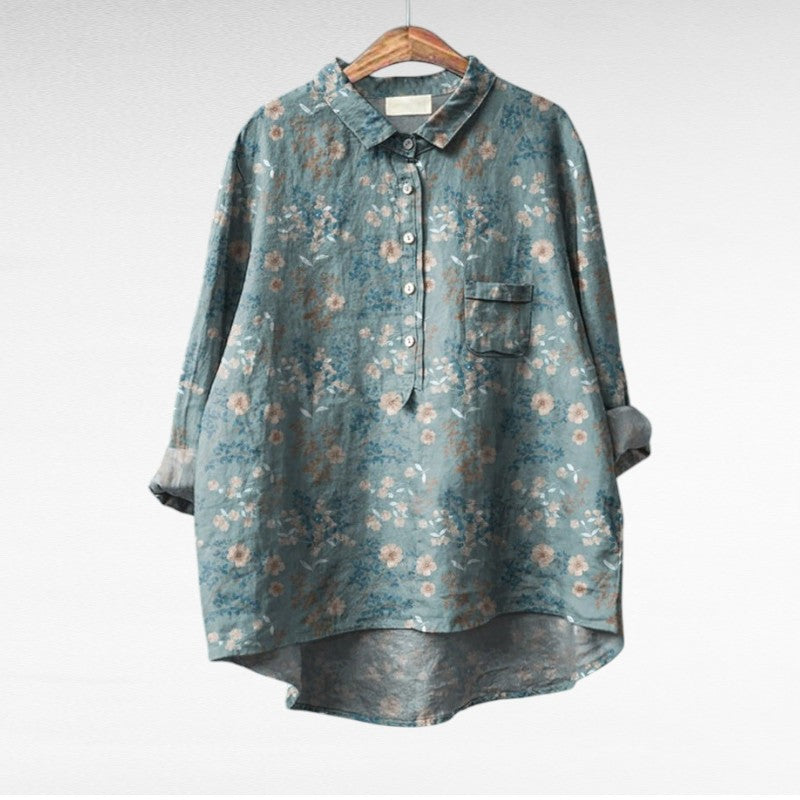 Séraphine | Floral Artistic Blouse