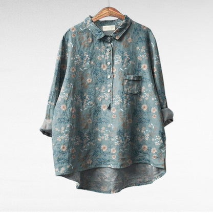 Séraphine | Floral Artistic Blouse