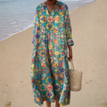 Sophie | Bohemian Print Maxi Dress