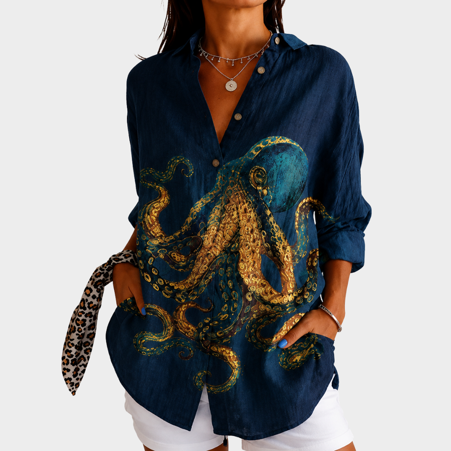 Sherry | Artistic Coastal Shirt
