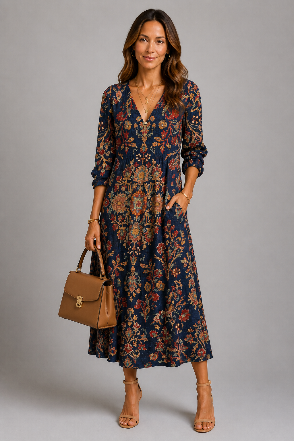 Autumn Rose Jurk
