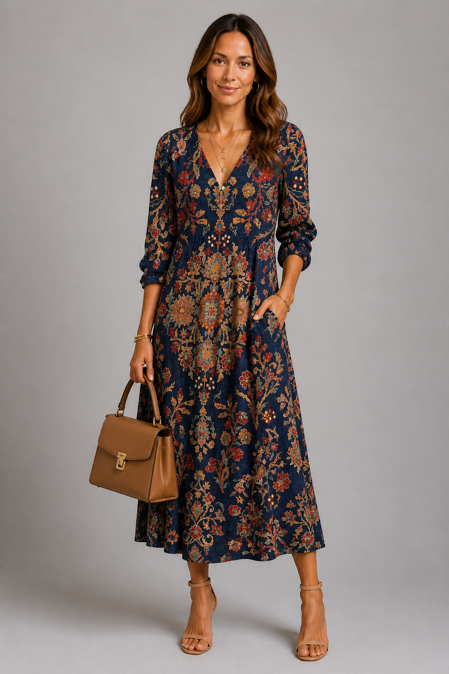 Autumn Rose Jurk
