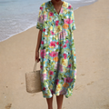 Juliette | Maxi Dress Floral Colorful