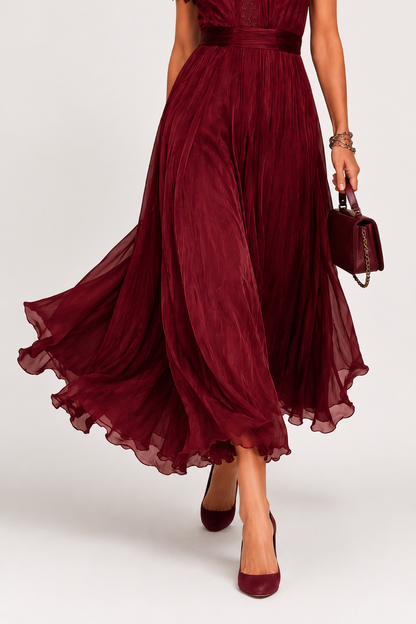 LESLEY | Elegant Midi Dress