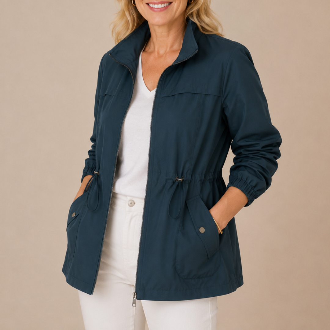 CATHERINE | Lightweight Waterproof Trench Coat