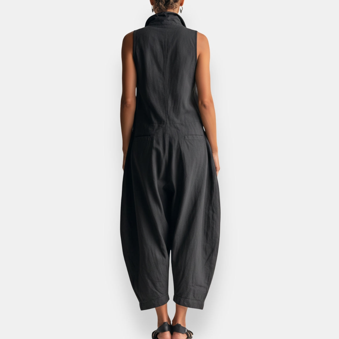 RYKER | Sleeveless Cargo Jumpsuit