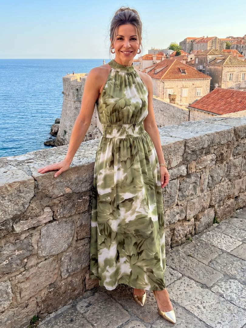 OLIVIA | Elegant Midi Dress