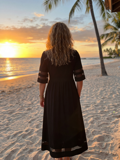 Evonelle | Evening Ease Midi Dress