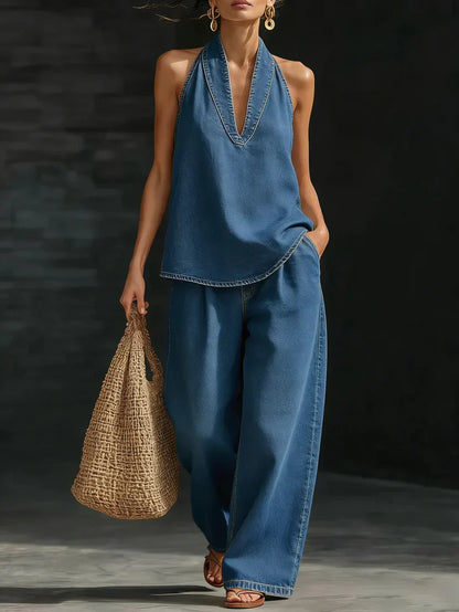 Martina | Flowing V-Neck Set