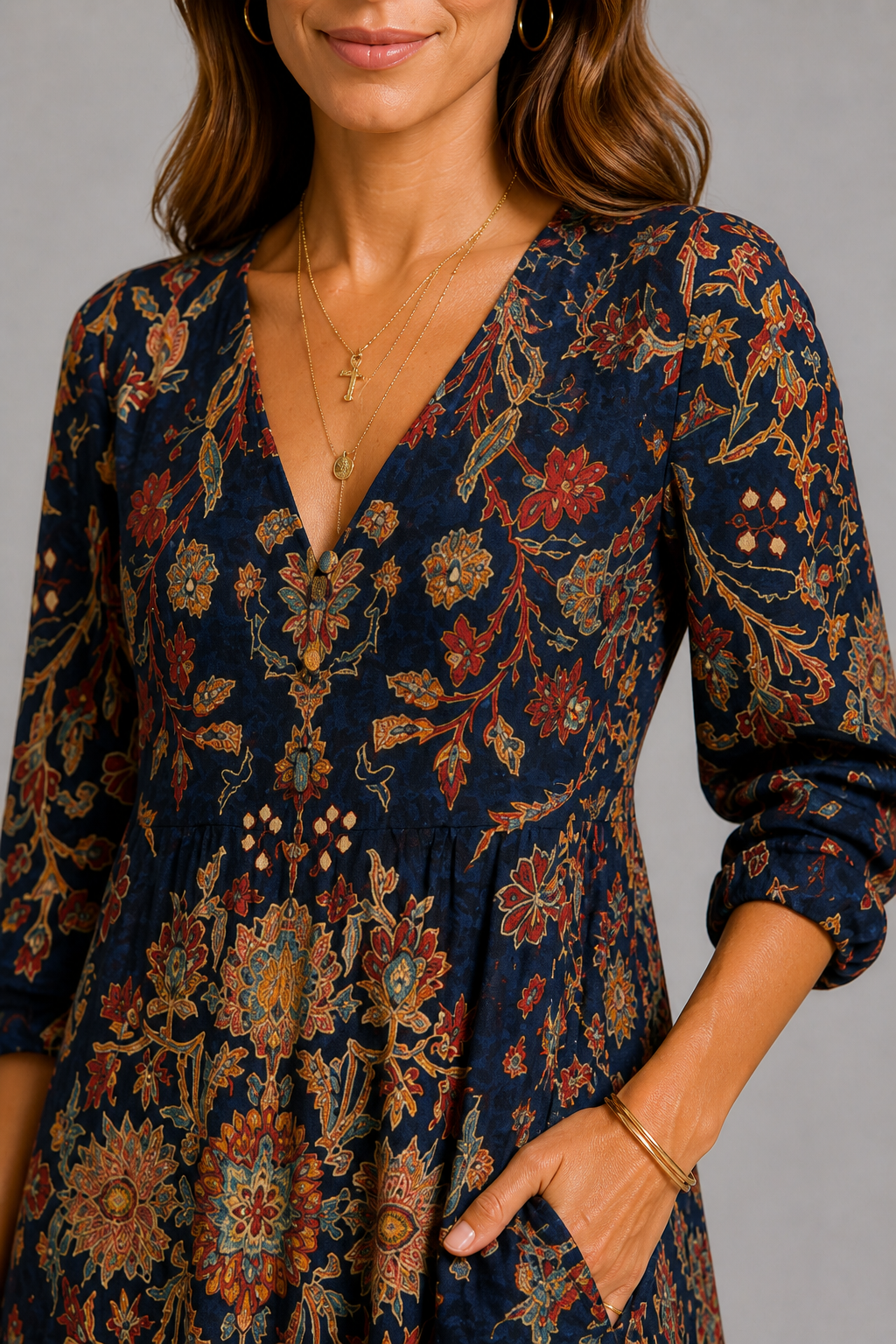 Autumn Rose Jurk
