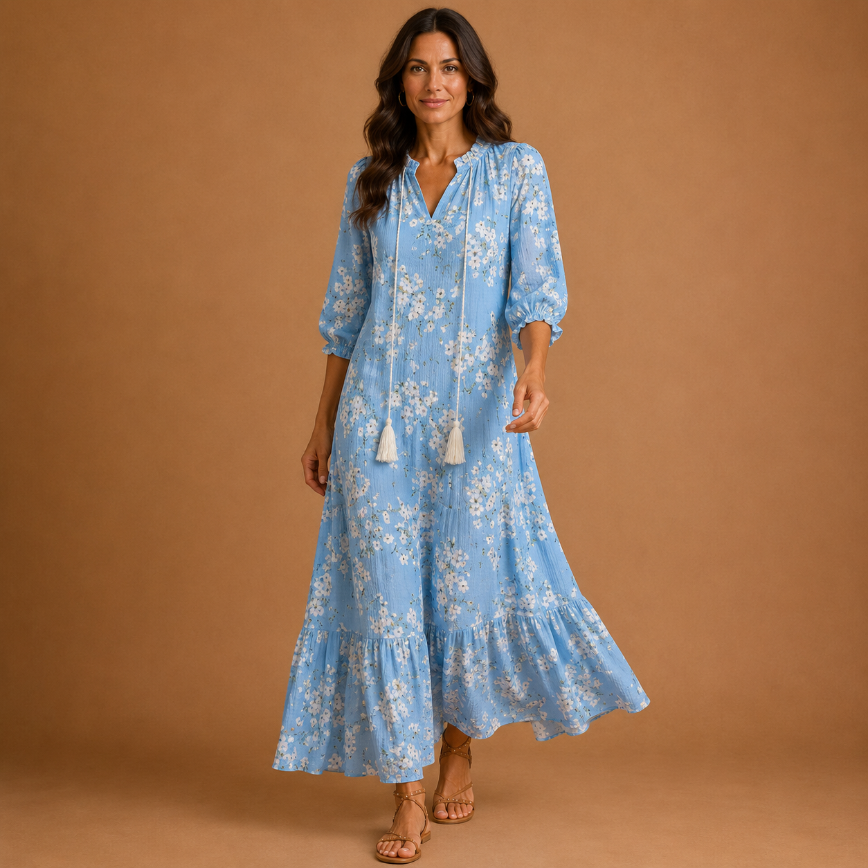 SOLARA  | A-line Midi Dress