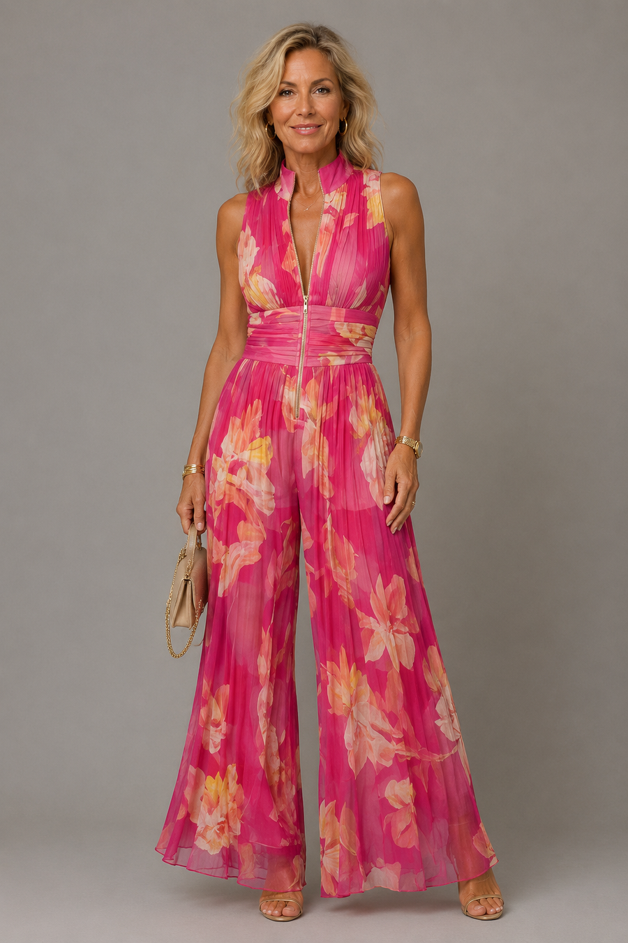 Roze Breeze Jumpsuit