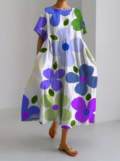 Clara | Elegant Floral Dress