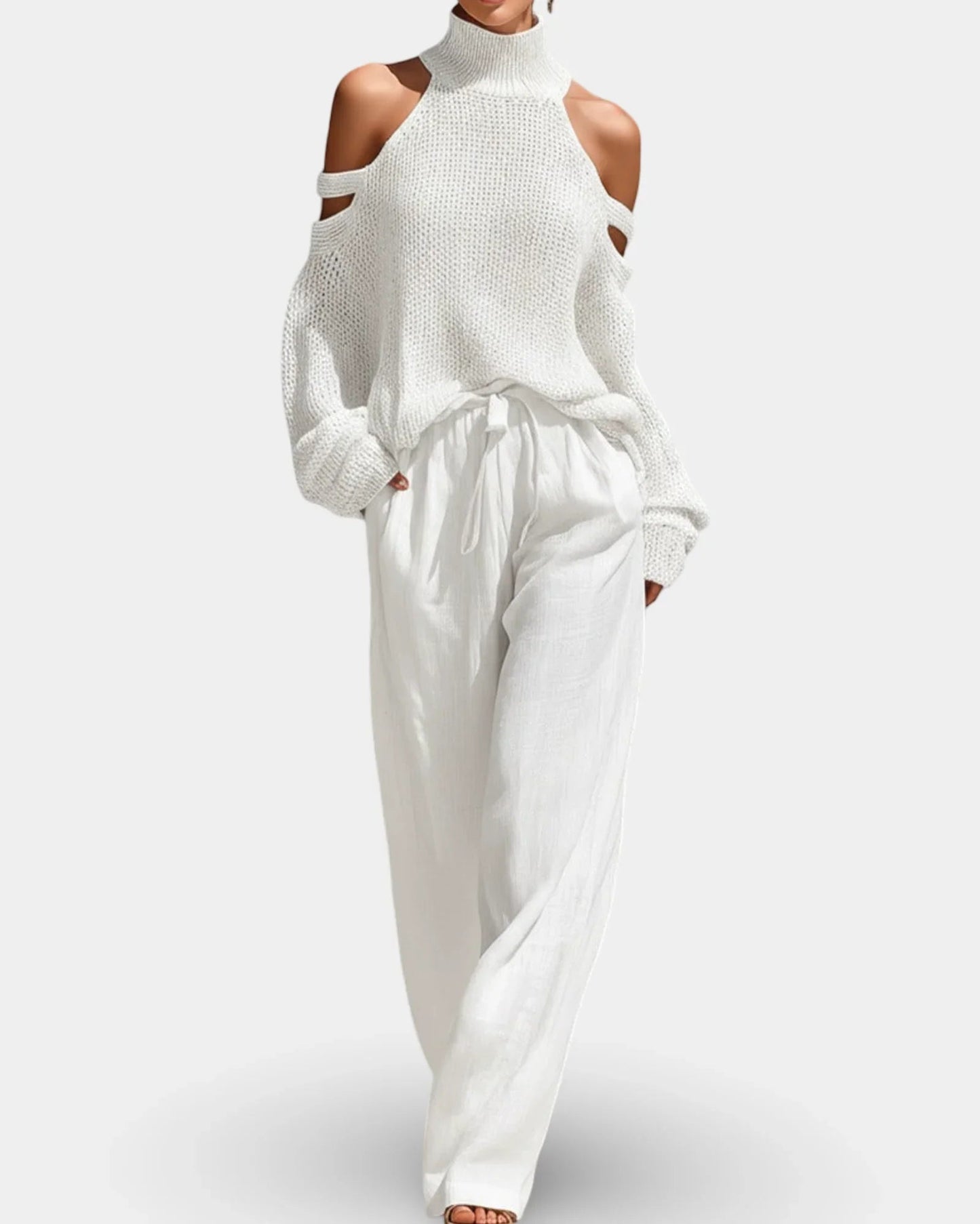 Camile | Knit Top & Pants Set