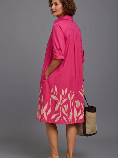 Grace | Polished Elegant Midi Dress